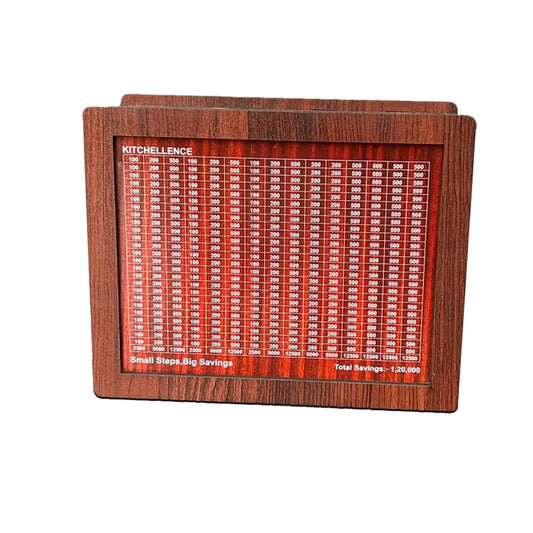 Wooden Piggy Bank (SAVE UPTO 1 Lakh  At a time)